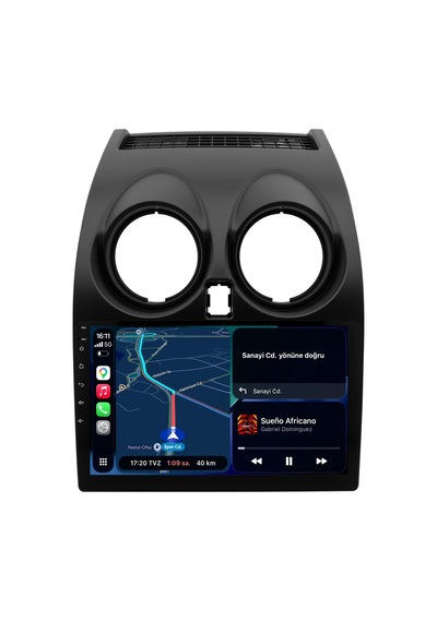 Nissan Qashqai Android Multimedya Sistemi 2007-2013 Crv-4375xa 9"