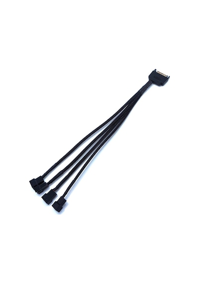 Sata Power To Fan 4 Port Pin Çevirici Çoklayıcı Pwm Kablosu 4598P
