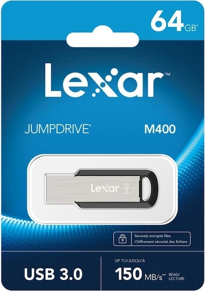 Lexar Jumpdrive 64gb M400 Usb3.0 130mb/s Usb Flash Bellek