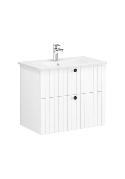 VitrA Root Groove Iki Çekmeceli Lavabo Dolabı 80 Cm Beyaz 69436 Çok Renkli VitrA Root Groove Iki Çekmeceli Lavabo Dolabı 80 Cm Beyaz 69436 Çok Renkli