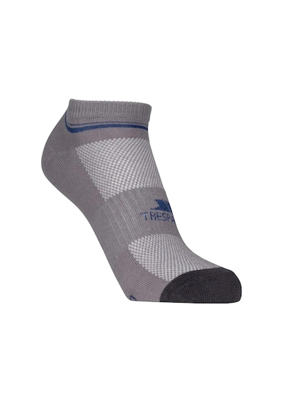 Trespass Isolate - 2 Pk Unısex Coolmax Traıner Lıner Sock Gri Gri