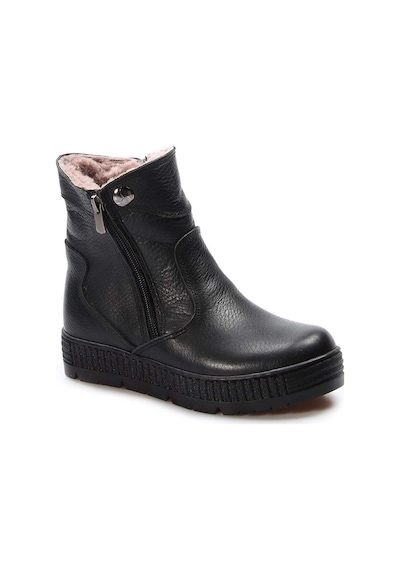 Fast Step Hakiki Deri Kürklü Unisex Çocuk Klasik Bot 769kxa120 001