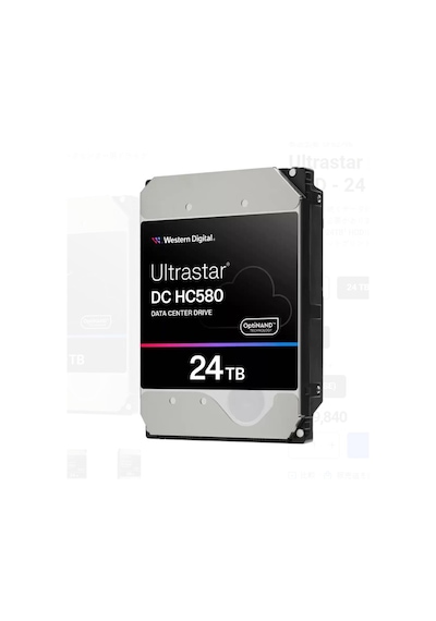 Wd Ultrastar 3.5 İnc 24 Tb 7200rpm 512mb Hc580 0f62795 Wuh722424ale6l1sabit Disk 5 Yıl Garantili