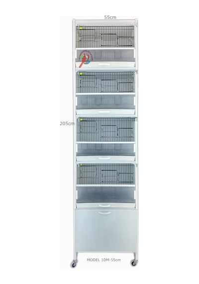 İstanbul Kafes Model 1D Pvc Kuş Dolabı