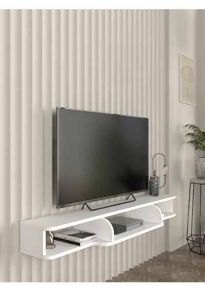 Leppo Tv Sehpası Beyaz 135 Cm Diğer