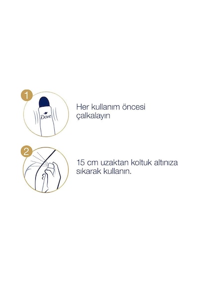 Kadın Sprey Deodorant Advanced Care Invisible 72 Saat Koruma 150 ML X3