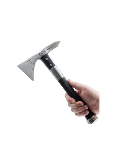 Sog F182n Voodoo Hawk Mini Kamp Balta Siyah