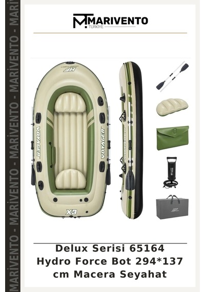 Delux Serisi 65164 Hydro Force Bot 294 137 Cm Macera Seyahat Çok Renkli