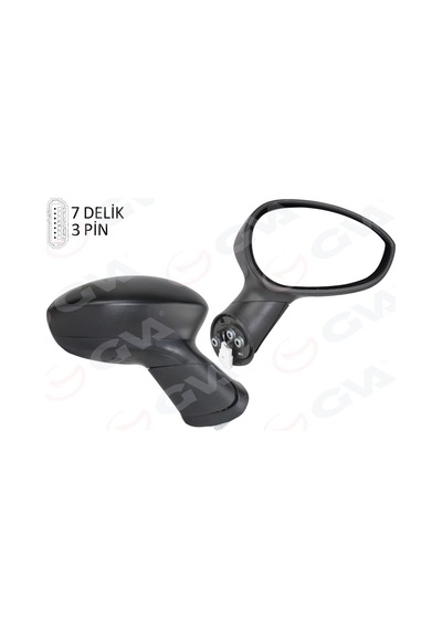 Gva Dış Dikiz Aynası Sağ Grande Punto 05 Lınea 07 Elektrikli 7 Fiş Vm-6156er Gva 1028230 735410429