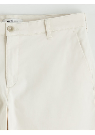 LC Waikiki Lc Waıkıkı Bej Dar Kalıp Erkek Chino Pantolon