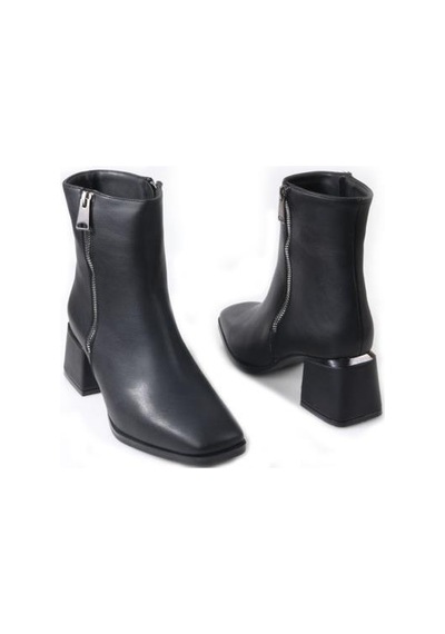 Papuçcity Snyrt 03021 Kadın 6 Cm Topuklu Bot 001
