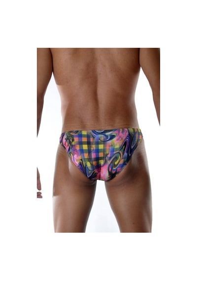 Terry Pau Don Moris Desenli Erkek Slip (Dm021811) Çok Renkli