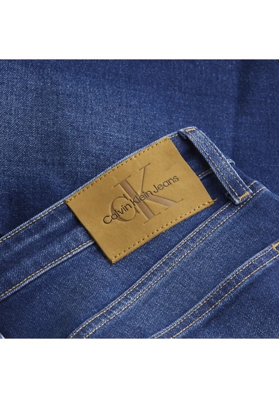 Calvin Klein Slım Erkek Mavi Kot Pantolon