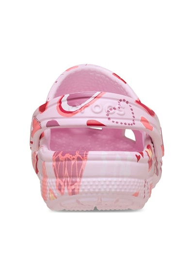 Crocs Classic Vday Clog Çocuk Pembe Günlük Stil Terlik 209755 7cı