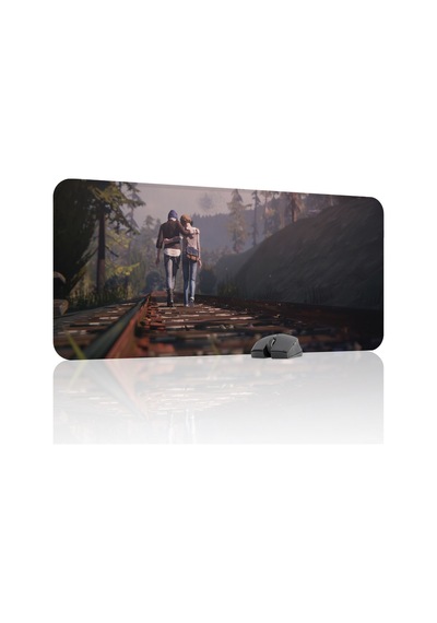 Life İs Strange Kaymaz Dikişli Kauçuk Oyuncu Mousepad V2 - 90x40 Xxl Gaming Mouse Pad Fare Altlığı