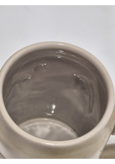 Vintage Tankart Kabartmalı At Arabası Figürlü Alman Bira Bardağı 14cm