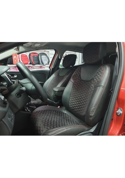 Renault Clio 4 Araca Özel Oto Koltuk Kılıfı (362890807)