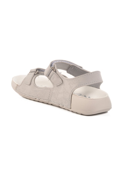 United Colors Of Benetton Gri Cırtlı Hafif Kız Çocuk Sandalet Bn-1419 F