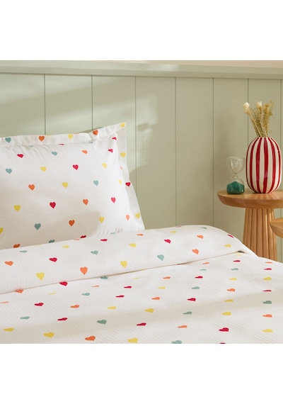Karaca Home Amour %100 Pamuk Çift Kişilik Pike Takımı Multicolour Renkli