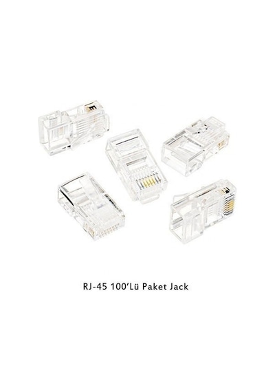 Pro5tech Ez Rj45 Cat5/cat6 Yeni Nesil Konnektör - Delikli Konnekt