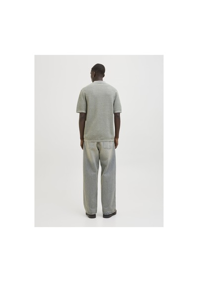 Jack & Jones Jack Jones Jjegeorge Knıt Polo Ss Sn Erkek Yeşil Tshirt 12268281-21 Iceberg Green