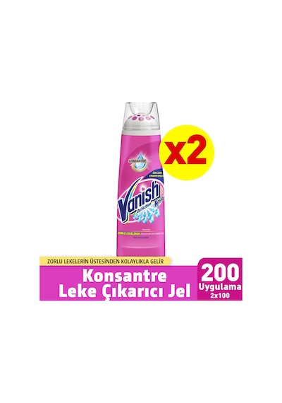 Vanish Oxi Action Konsantre Leke Çıkarıcı Jel 200 MLx 2