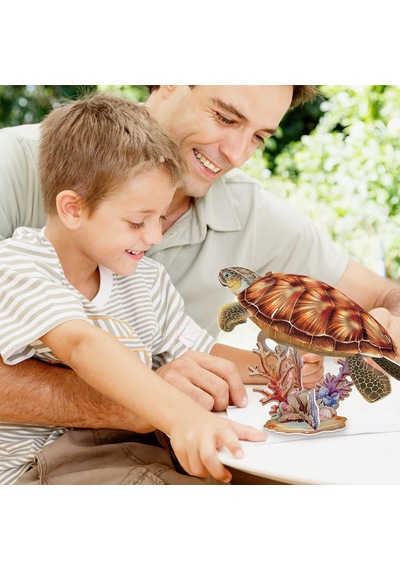 National Geographic - Deniz Kaplumbağası 3d Puzzle Ds1080h