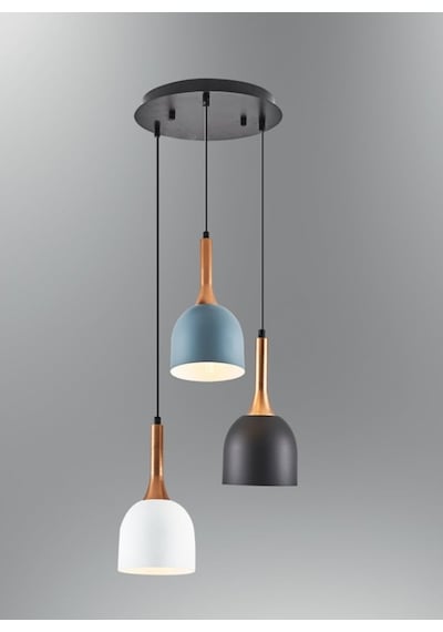 Mylights Retro Rustik Vintage Üçlü Sarkıt Avize