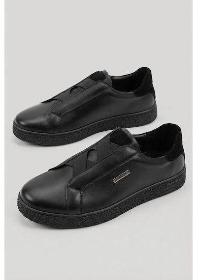Pierre Cardin Anatomik Orijinal Ürün Hakiki Deri Lastikli Sneaker Erkek Ayakkabı 169-586 Siyah Pierre Cardin Anatomik Orijinal Ürün Hakiki Deri Lastikli Sneaker Erkek Ayakkabı 169-586 Siyah