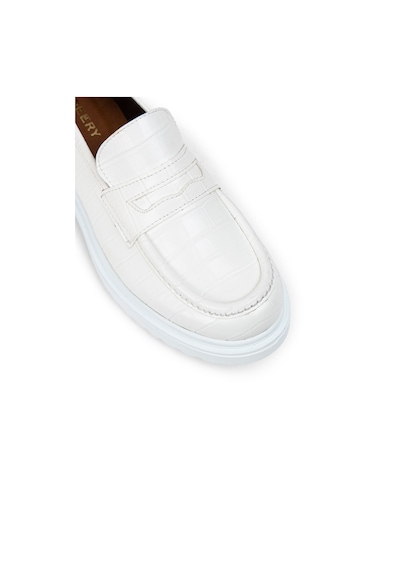 Deery Beyaz Kadın Loafer Ayakkabı - 01903zbyzp02 Beyaz