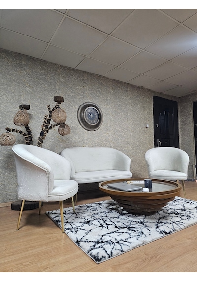 Zafir Teddy Takım Gold Kaplama Sivriltme Ayak Çay Seti Koltuk - Berjer , Balkon, Salon, Ofis Krem Zafir Teddy Takım Gold Kaplama Sivriltme Ayak Çay Seti Koltuk - Berjer , Balkon, Salon, Ofis Krem