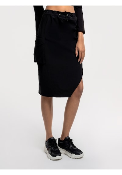 Modern Fit Kadın Etek Siyah