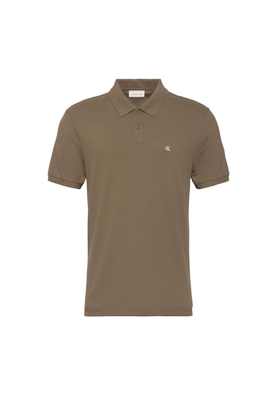 Calvin Klein Ss Erkek Monogram Pique Polo Yaka T-shirt-13202 Çok Renkli