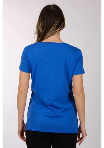 Daıdo Kadın T-shirt 19y311900982 Saks