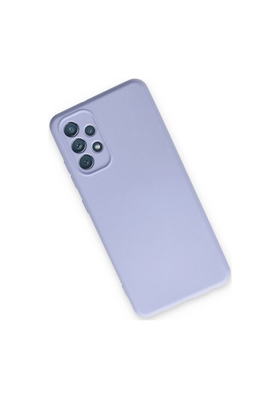 Gldısptm Newface Samsung Galaxy A13 4g Kılıf Nano İçi Kadife Silikon - Lila LİLA