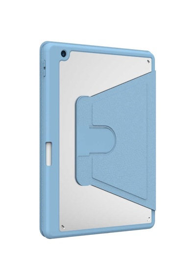 İpad 10.2 2020 8.nesil A2270-a2428-a2429-a2430 Uyumlu 360 Dönebilen Standlı Nayn Tablet Kılıfı - Koyu Yeşil - T19643