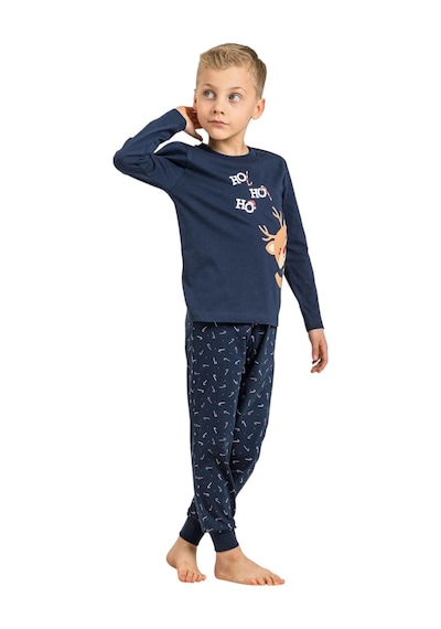 Rolypoly Rp3935c Baba Oğul Uzun Kol Pijama Takım Oğul Lacivert