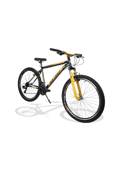 Sarissa Moon 26" Jant Mtb Ön Amortisörlü Shimano 21 Vites V Fren Wake Gidon Dağ Bisikleti Siyah Sarı