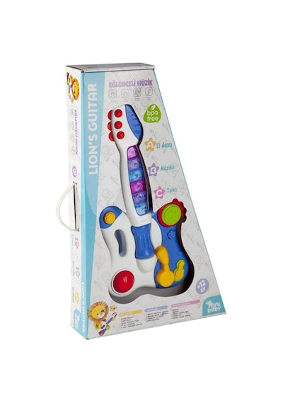 Er-206 Nini Baby Gitar Lion Işıklı Sesli Müzikli