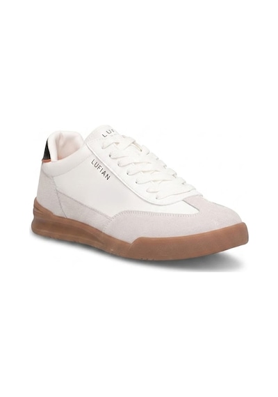 Lufian 111230296 Milo Erkek Hakiki Deri Klasik Sneaker Beyaz
