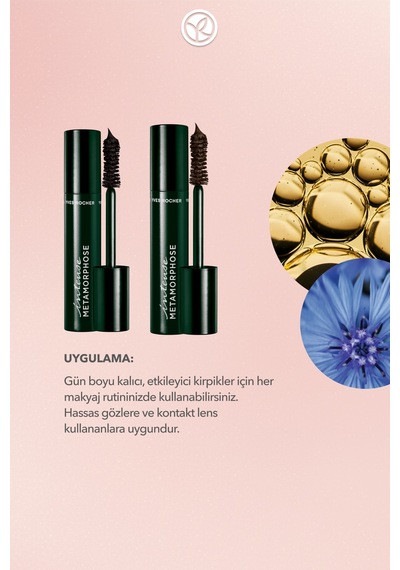 Yves Rocher Yogun Hacim Veren 2 'li Maskara Seti- Siyah Maskara 7.8 Ml& Kahverengi Maskara 7.8 Ml