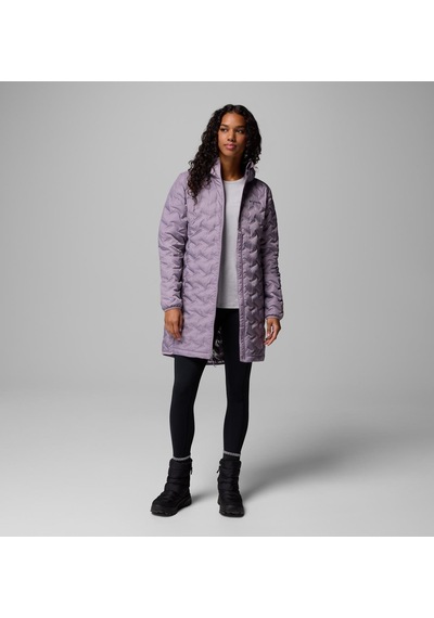 Columbia Wk0440 Delta Ridge Ii Long Down Jacket Kadın Mont-30858 Mor