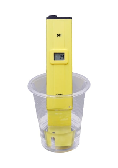 PH Metre Su Sıvı Akvaryum PH Ölçer + 2 Adet Kalibrasyon Çözelti