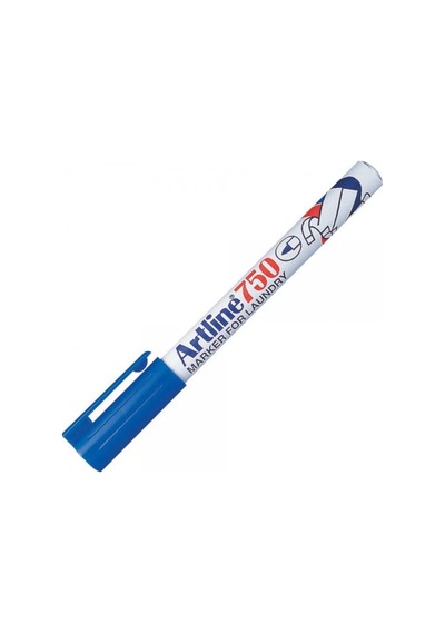 : 750 Laundry Marker Çamaşır Markörü : 0,7 Mm : Mavi