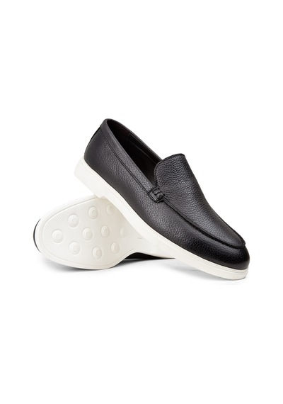 Deery Erkek Hakiki Deri Gri Loafer Ayakkabı - 01957mgrıe02 Gri