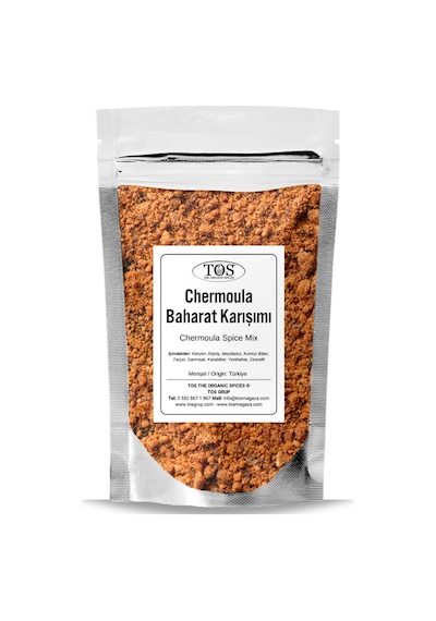 Tos The Organic Spices Chermoula Baharat Karışımı 100 G