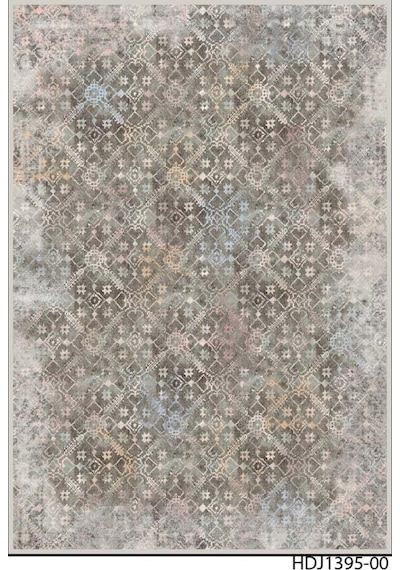 Yamalıhome Angel 1395-00 Eskitme Vintage 120X180 Cm Saçaklı Kilim