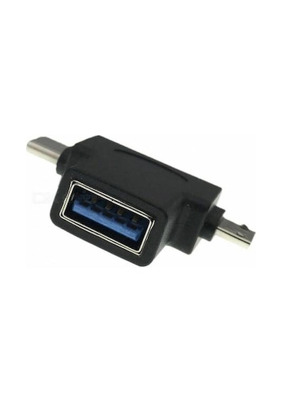 Usb 3.0 To Type C Micro Usb 3.1 Şarj Çevirici 4372A Adaptör Dönüş