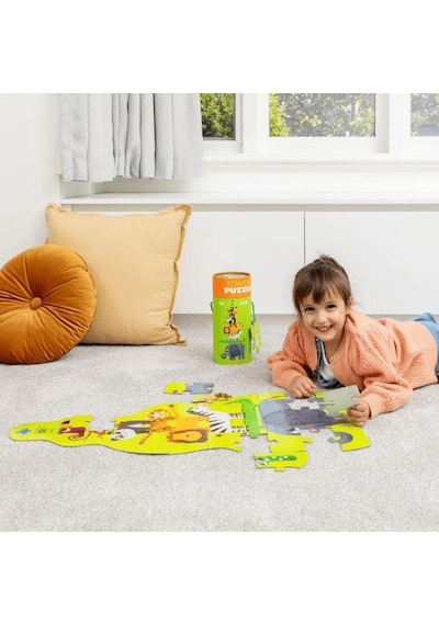 Crocodile Creek Dev Kule Puzzle 30 Parça Orman