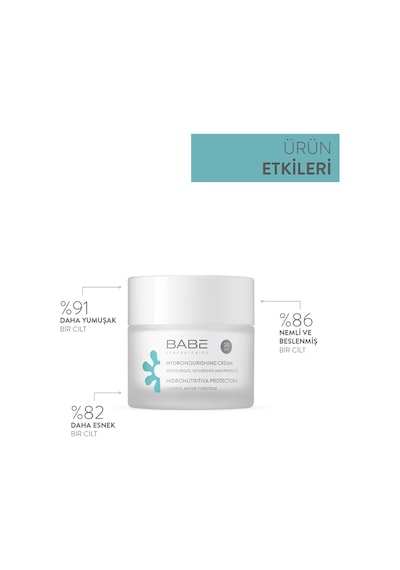 Babe Essentials Hydronourishing Cream SPF20 50ml - Hyaluronik Asitli Besleyici Nemlendirici Krem